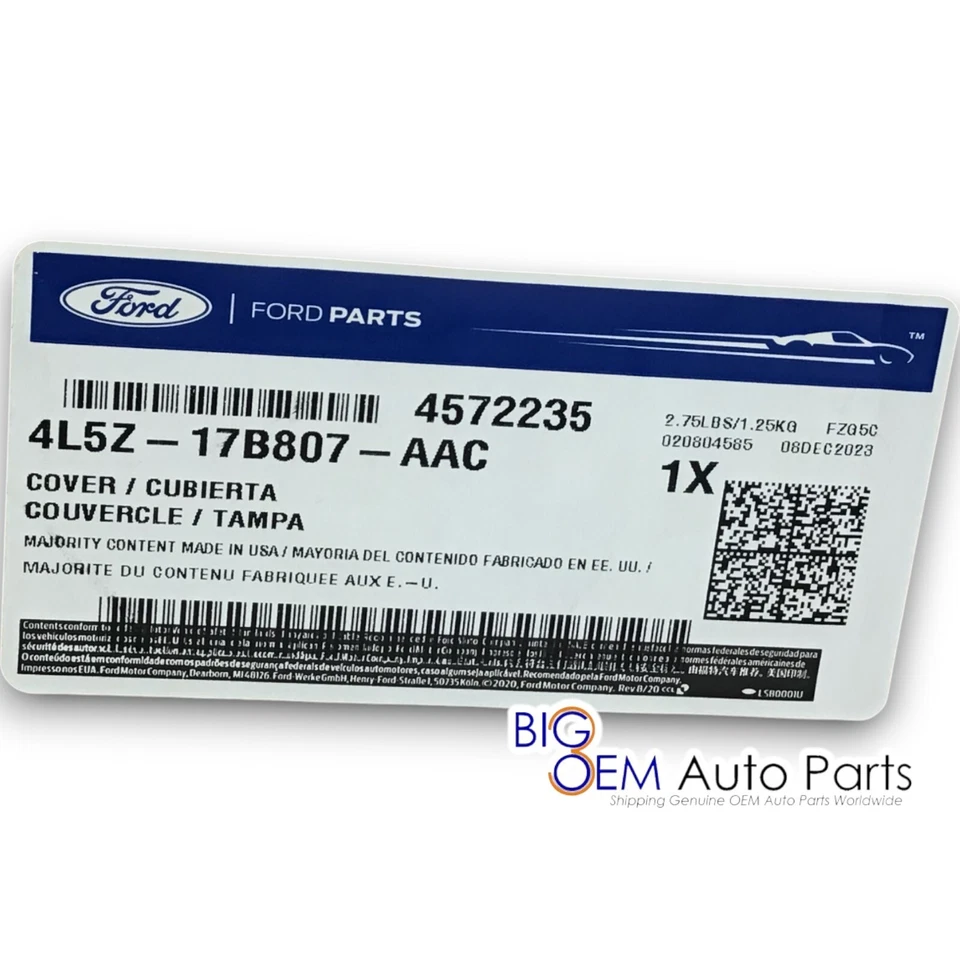 Almohadilla de parachoques trasera negra Ford Ranger Flareside Splash 1993-2005 nueva OEM Foto 4 de 4