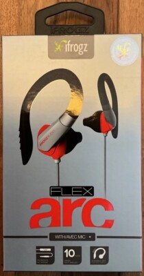 ifrogz Flex ARC Kopfhörer mit Mikrofon / Rot