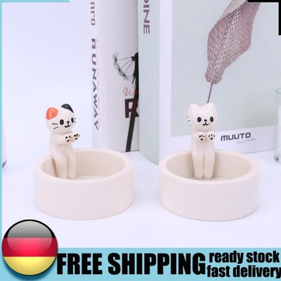 Kitten Aromatherapy Candlestick Resin Tabletop Cartoon Cat Decor Home Room Decor