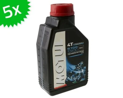 Huile moteur MOTUL 4T 10W30 - 5100 4 temps 5 litres - Photo 1/2