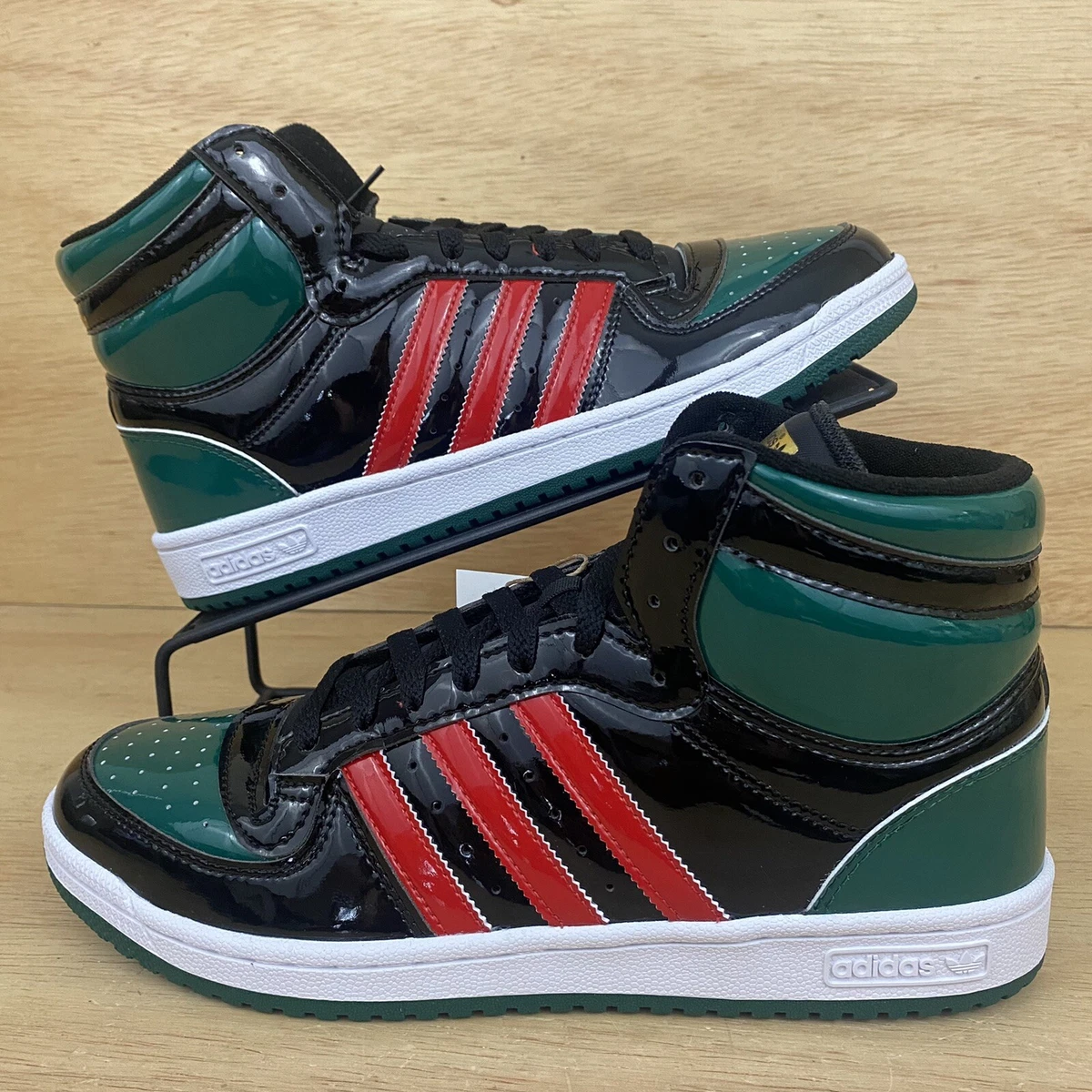 Adidas top shop ten patent leather