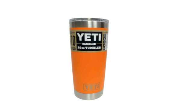 YETI Rambler Tumbler 20oz with Magslider Lid - King Crab Orange