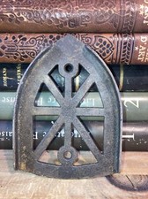 Vintage Cast Iron Sad Iron Trivet