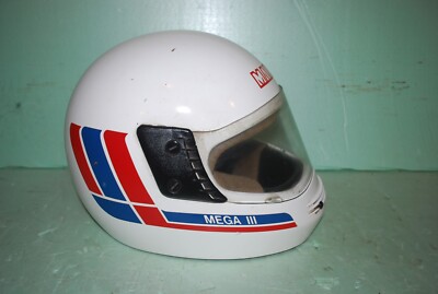 VINTAGE MAXON MEGA 3 MOTORCYCLE HELMET SIZE LARGE | eBay 