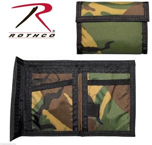 Tactical Tri-Fold Wallet ID Heavy Duty Commando Camouflage Tactical Tri-Fold Wallet ID Heavy Duty Commando Camouflage