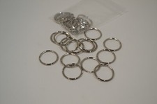 Key Ring - 1" - Nickel Plated - Pack of 100 F41