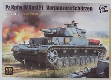1/35 Pz.Kpfw.IV Ausf.F1 Vorpanzer & Schürzen “3 in 1” Border #BT-003 Sealed MISB