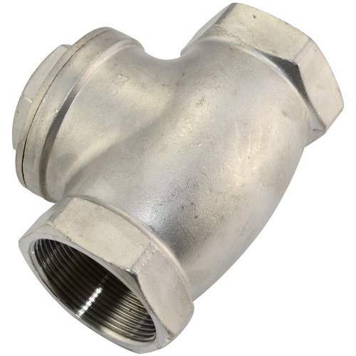 2 inch 2“ in Swing one-way Check Valve Stainless Steel NPT Threaded 200PSI CF8M - Picture 5 of 5