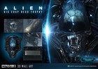 Prime 1 Studio Alien Big Chap Head Trophy 3D Wall Art Open Mouth Ver. H58cm