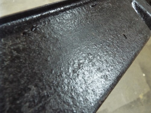 1957 Chevy Bel Air 2-Door Hardtop Rear Armrest Base Pair OEM - Picture 6 of 10