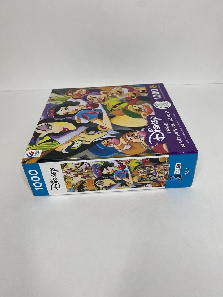 Quebra-cabeça CEACO DISNEY - O ENCANTAMENTO DA BRANCA DE NEVE 1000 peças. Usado - Imagem 2 de 4