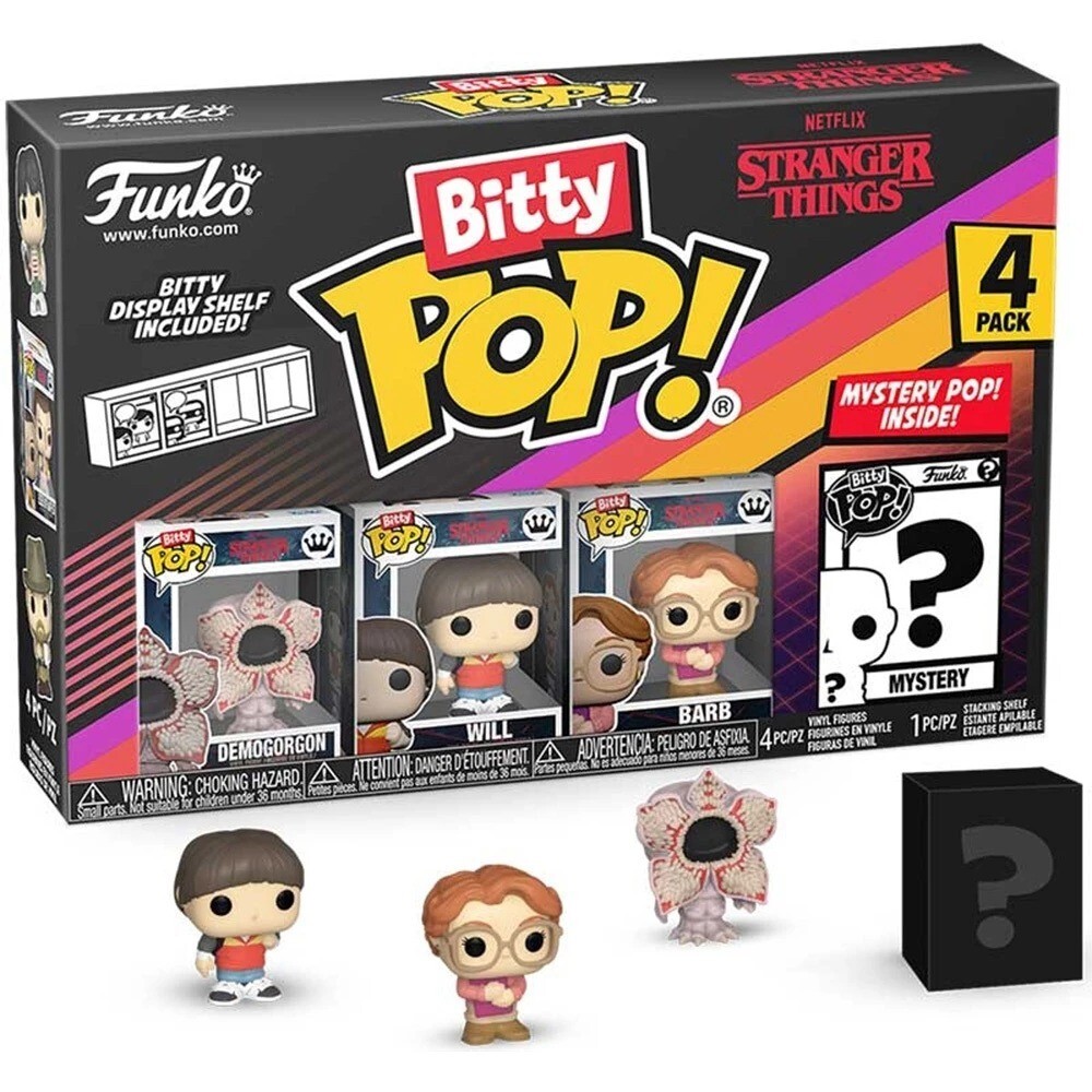 FUNKO BITTY POP! STRANGER THINGS 4-PACK RANDOM FN85882 | eBay