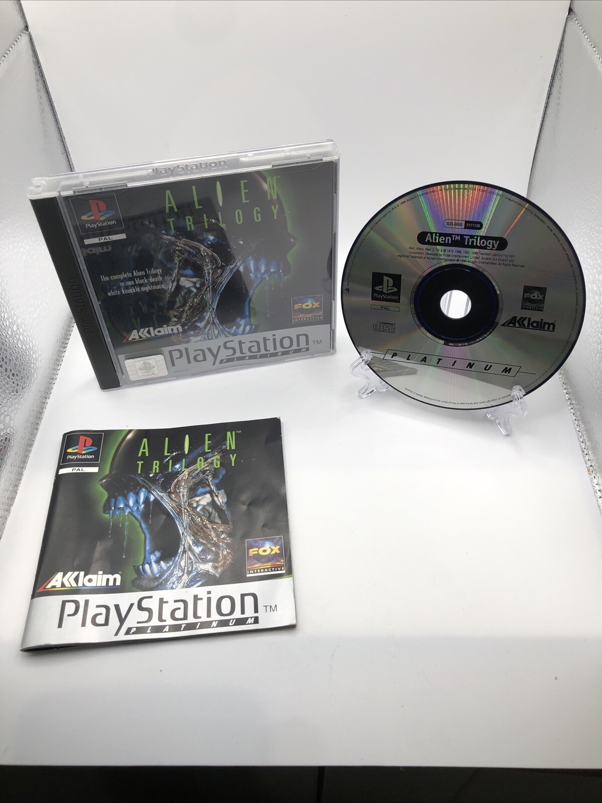 Alien Trilogy (Sony PlayStation 1, 1996) PAL