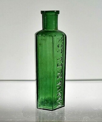 Beautiful Antique Poison Bottle 