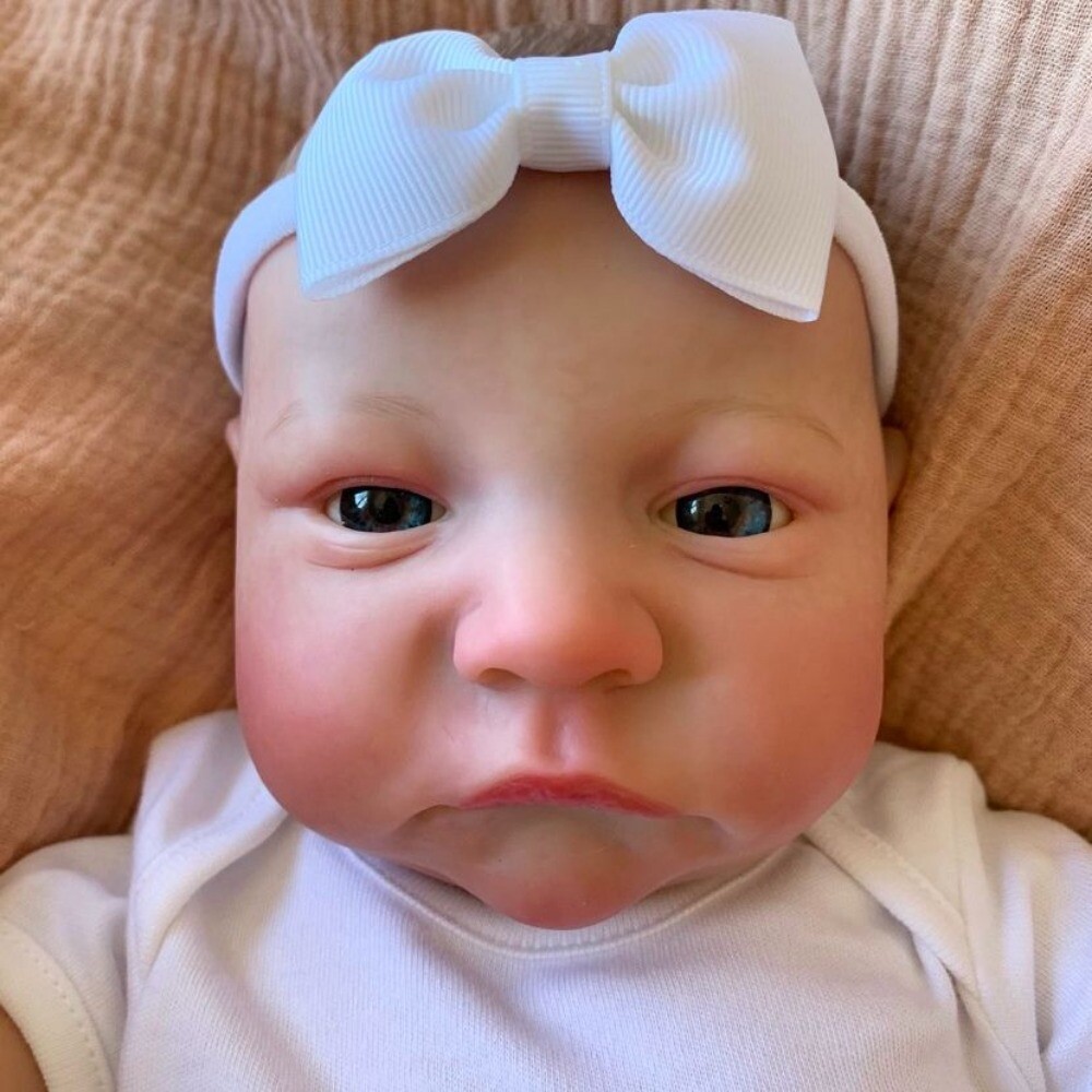 19inch Painted Reborn Baby Doll Twins Levi Awake & Sleeping Newborn