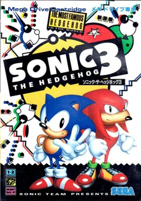 Sega Megadrive SONIC THE HEDGEHOG 3 Japanese edition with box