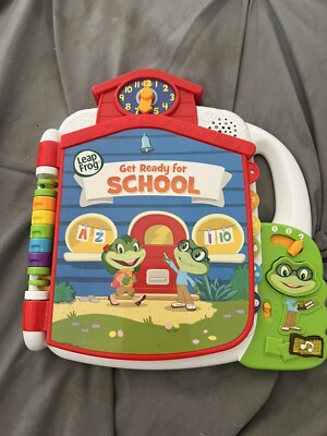 Leap Frog Get Ready For School Book Learning Educational Toy Colors Alphabet 