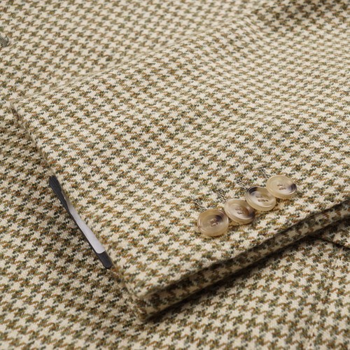 Cesare Attolini Soft Woven Houndstooth Check Cashmere Sport Coat 40R (Eu 50) - Picture 5 of 9