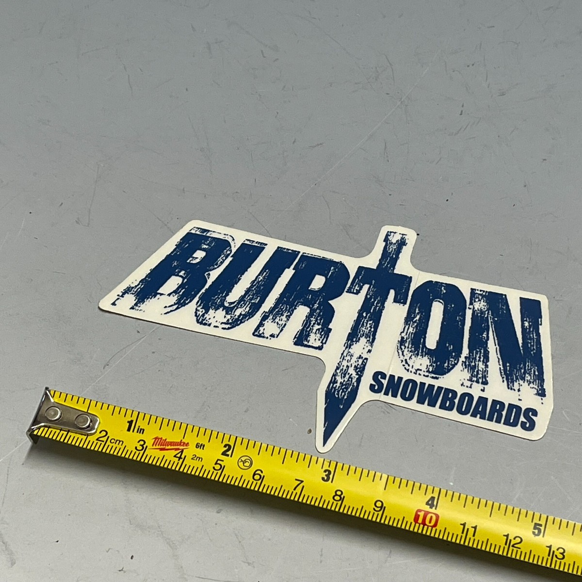 RARE* Burton Snowboards STICKER / DECALS Vintage Genuine