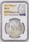 2021 S NGC MS70 San Francisco Morgan Silver Dollar $1 MS 70  21XF Exact 54-012
