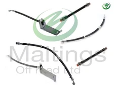 Allmakes 4x4 td5 brake hose set flexi brake hose set (6) Fits - Discovery 2 