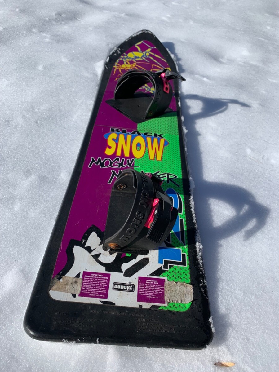 Neon Spiders Black Snow Buddy Mogul Monster Snow Board