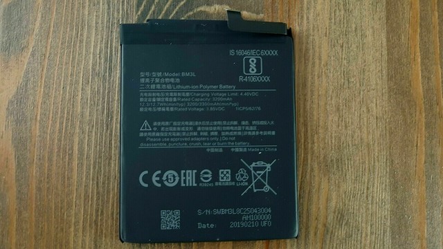 Bm3l xiaomi аккумулятор