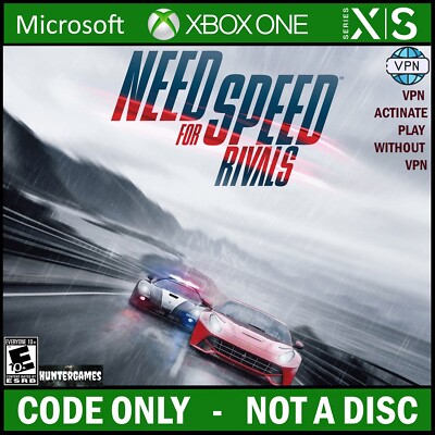 Need for Speed Rivals Xbox One, Seris X|S) KEY   ARGENTINA  VPN Global  No Disc