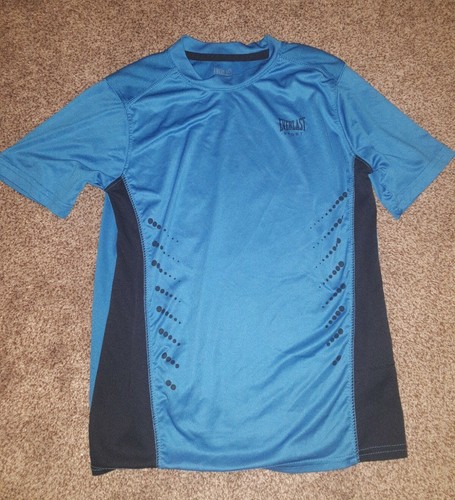 Boys Large Everlast Sport Dri-fit Blue 