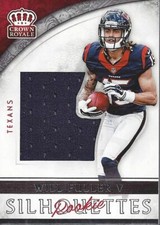 2016 Crown Royale Jumbo Rookie Silhouette Jerseys #18 Will Fuller Jersey - NM-MT