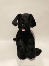 Melissa  Doug plush stuffed Black Puppy Baby Dog 11" Very Cute