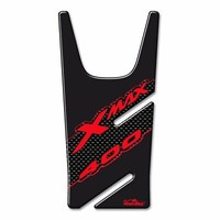 Aufkleber 3D TüR Tank Kompatibel FüR Yamaha Xmax 400 2013 2016 Rot