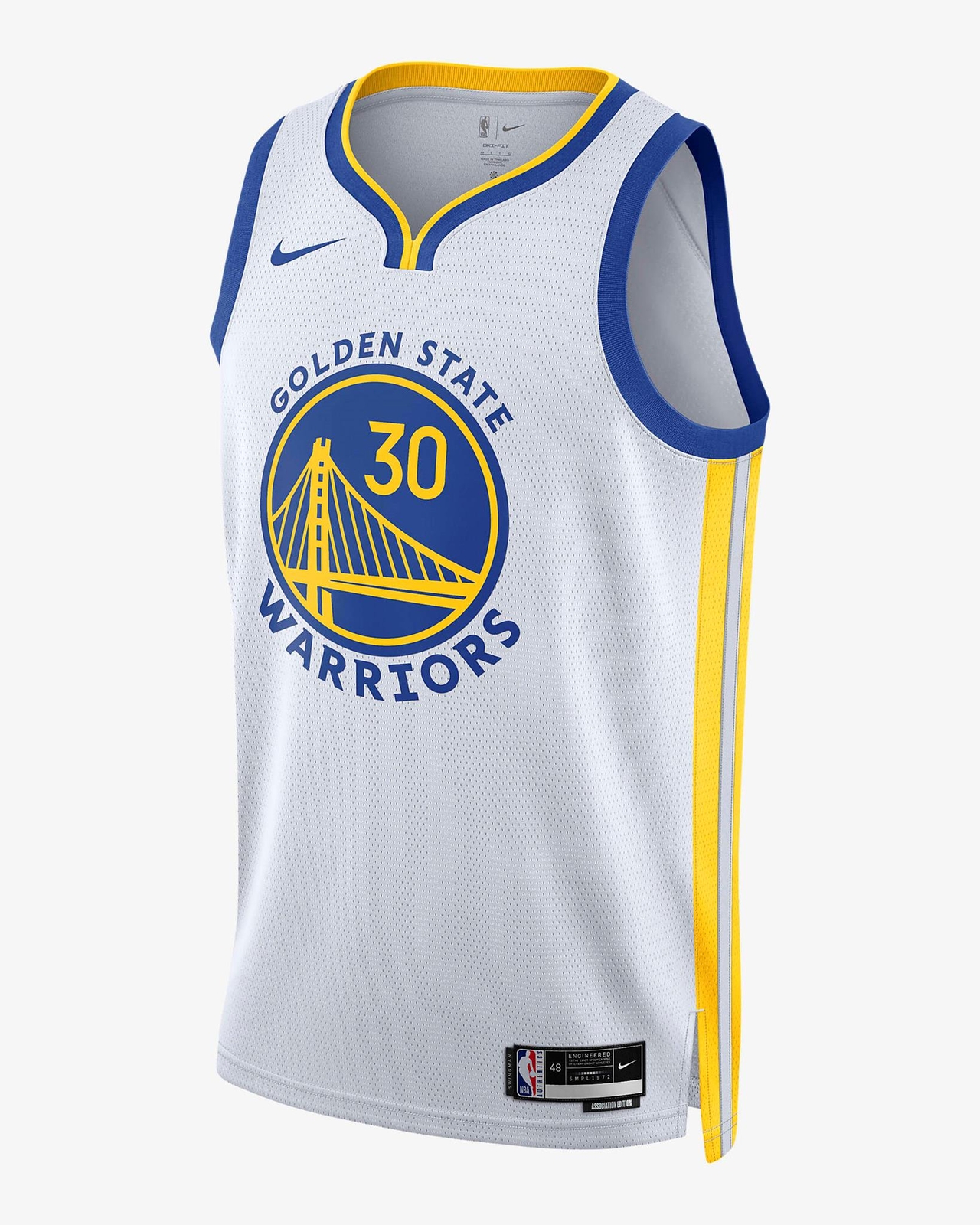 [AT4744-100] Мужские кроссовки Nike NBA GOLDEN STATE WARRIORS ОТ АССОЦИАЦИИ Стеф КАРРИ.