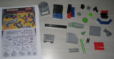 52 Ersatzteile Mattel Construx 15537 Action Building System 1996 Classic Builder