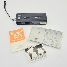 Vintage Vivitar Tele 603 Camera, 24/36 mm 1:7, Untested, For Parts Only