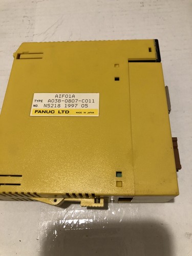 FANUC A03B-0807-C011  AIF01A I/O INTERFACE MODULE Used Clean Tested - Picture 2 of 3