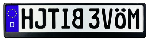 Move Bitch German License Plate - Picture 4 of 9