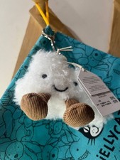Jellycat Amuseables Storm Cloud Plush Bag Charm Keychain Cute Gift NWT 2026