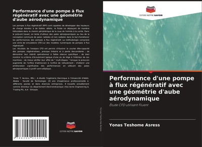Yonas Teshome Asress | Performance d'une pompe à flux régénératif avec une...