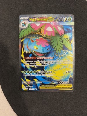 Mega Venusaur ex 155/132 Me01: Mega Evolution Holo Rare