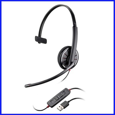 Plantronics USB Headset Blackwire C310 - Mono Sound - Noise Cancelling Mikrofon