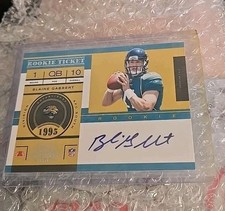 2011 Playoff Contenders Rookie Ticket Blaine Gabbert on card autograph auto JAGS