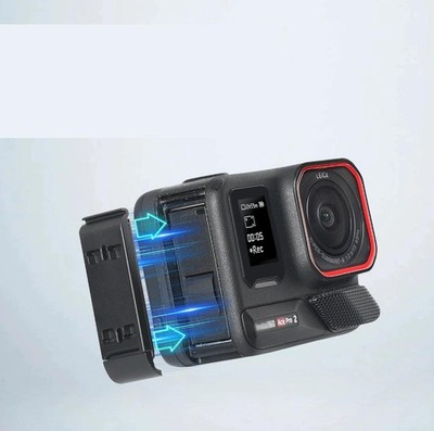 Für Insta360 Ace Pro 2 Kamera Batterie-Seitenabdeckung Schnellwechseladapter EK