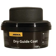 Dry Guide Coat Black with Applicator 100g to use for light colour surfaces