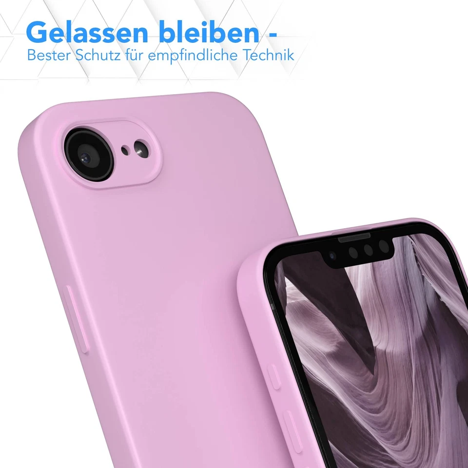 Handyhülle für Apple iPhone 16e Silikon TPU Cover Case Schutzhülle Smartphone - Bild 4 von 4