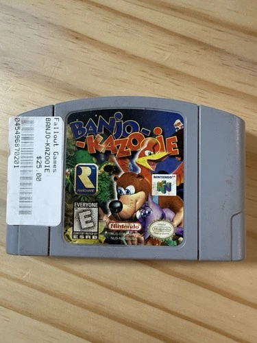 Nintendo Banjo-Kazooie Nintendo 64 NTSC-U/C E Rated