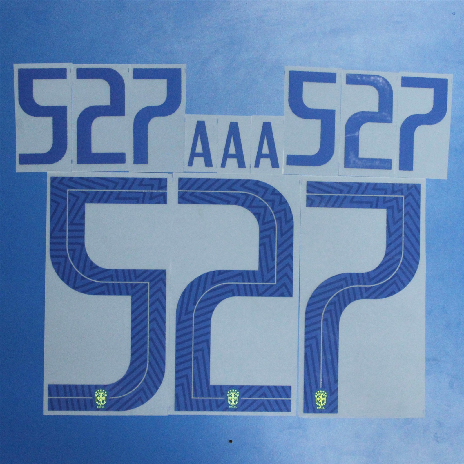2019-20 Brazil Name Number Personalise Customise Player Size Nameset Print