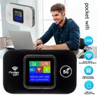Router Wifi Lte Sans Fil Déverrouillé 5G Mifi Lcd Broadband Hotspot Mobile /