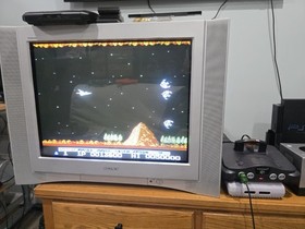 Gradius (Nintendo NES 1986 Circle SOQ 5 vite) senza manuale - testato!