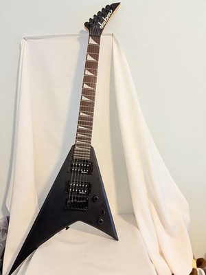 Jackson Electric V Guitar Solid Body Natural Finish 6 String CWJ2037922 VG